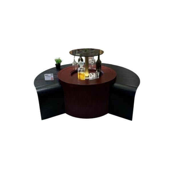 Barista Orta Sehpa (Bordo)