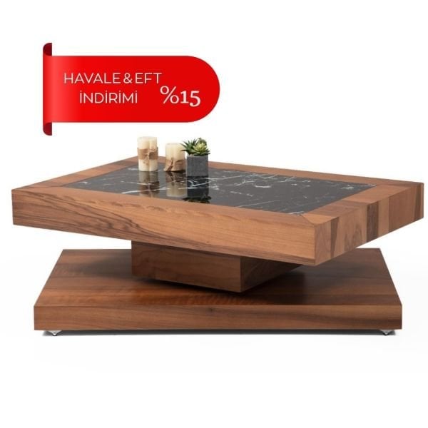 Milano Orta Sehpa (Siyah)