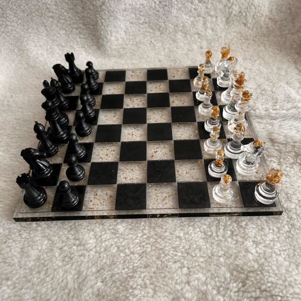 Satranc Takımı Regalya  Epoksi