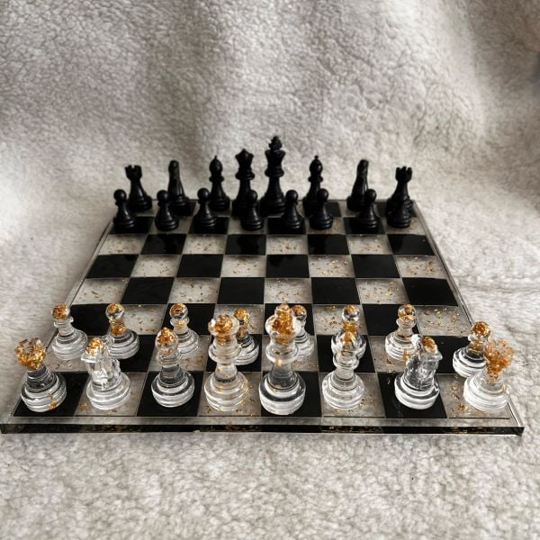 Satranc Takımı Regalya  Epoksi