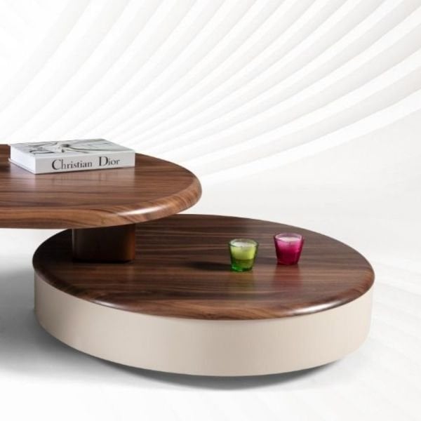 Orta Sehpa Nisan Krem Ceviz