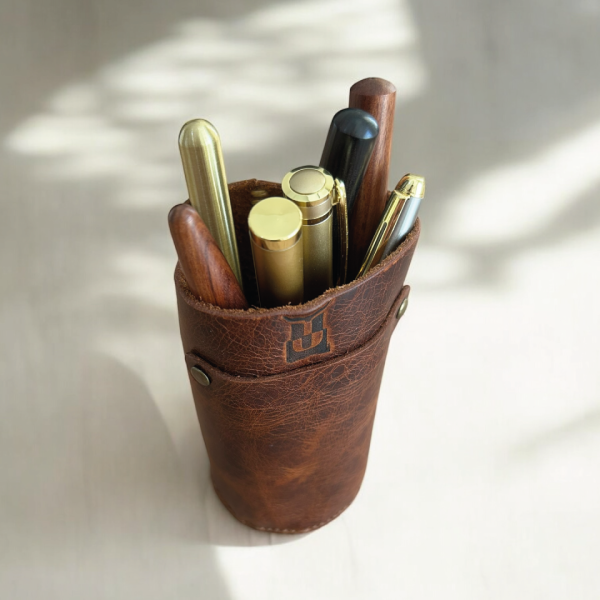 Scripto | Zanaatkar Deri Kalemlik - Taba