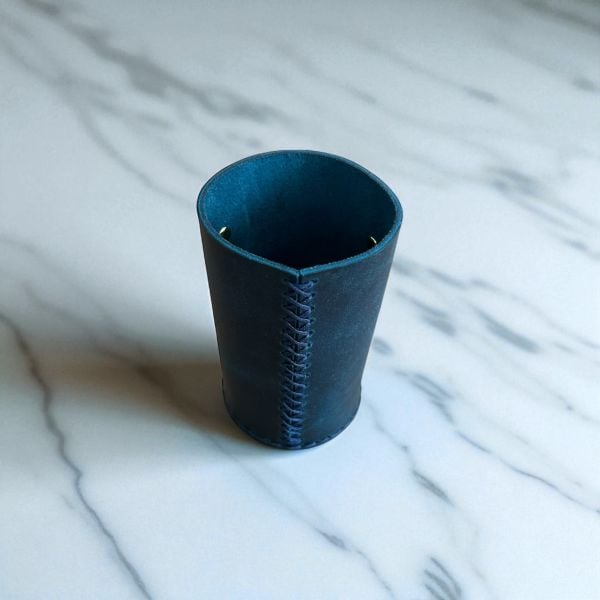 Scripto | Zanaatkar Deri Kalemlik - Mavi