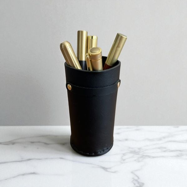 Scripto | Zanaatkar Deri Kalemlik - Siyah