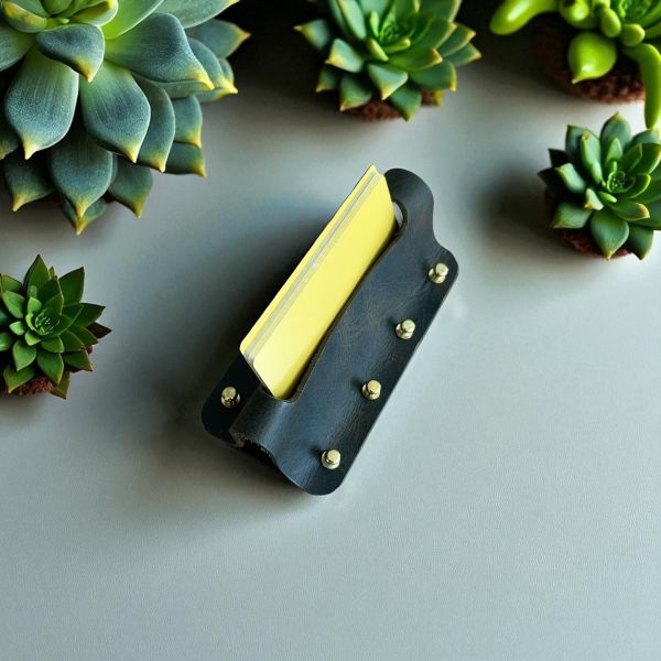 Cardo | Hakiki Deri Ofis Kartvizitliği - Oliv