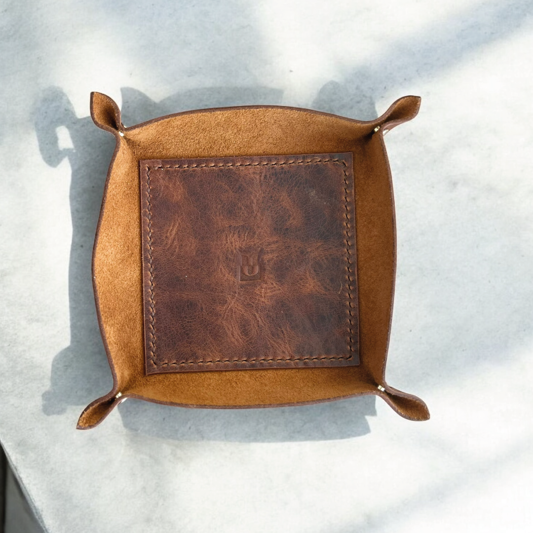 Catchbowl | Deri Organizer - Taba